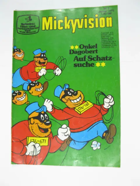 Mickyvision 2. Serie 1976/ 1  Ehapa im Zustand (2). 121165