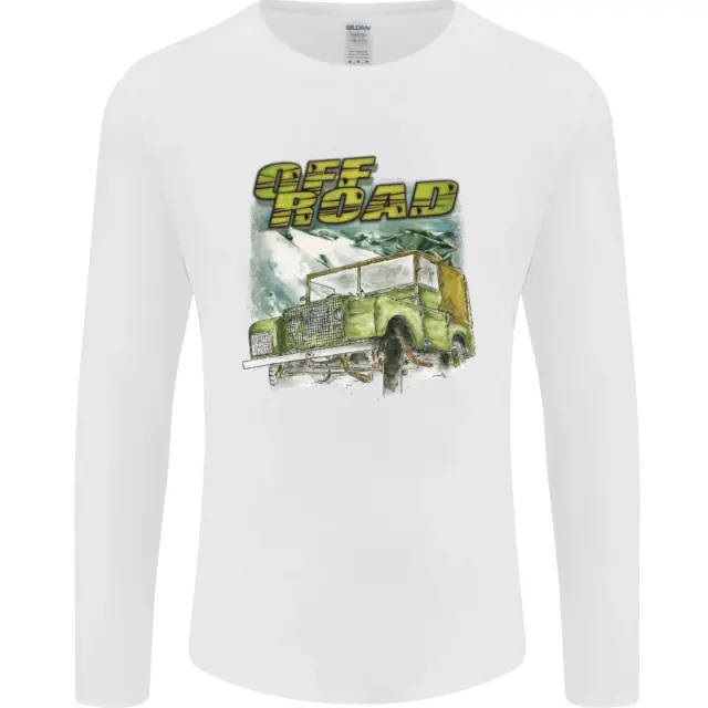 Off Road 4X4 Off Roading Four Wheel Drive Mens Long Sleeve T-Shirt