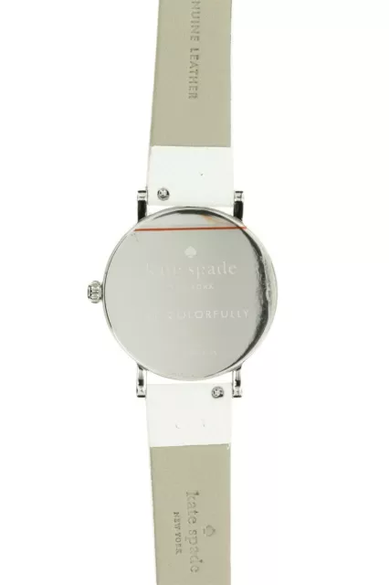 KATE SPADE Womens 1YRU0775 Metro Leather Strap 34mm Watch 133533 2