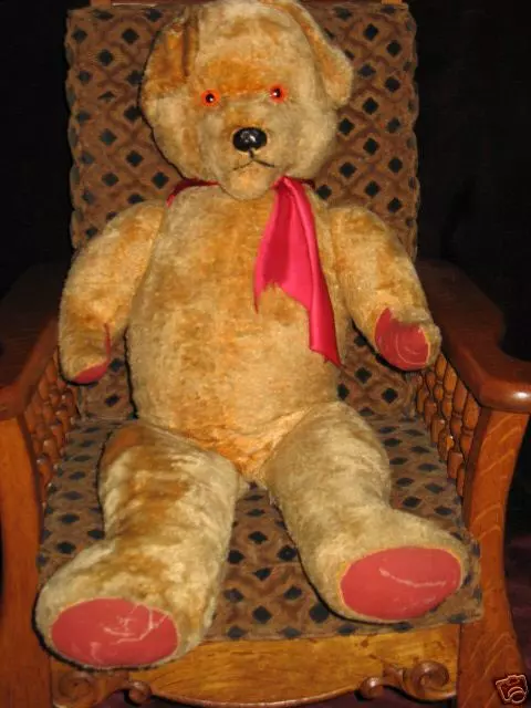 Vintage Chiltern Hugmee Toy Teddy Bear 2