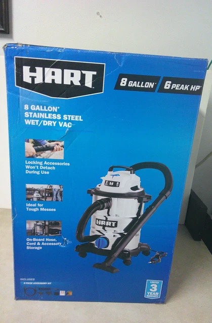 Hart 8 Gallon Wet Dry Vac Manual