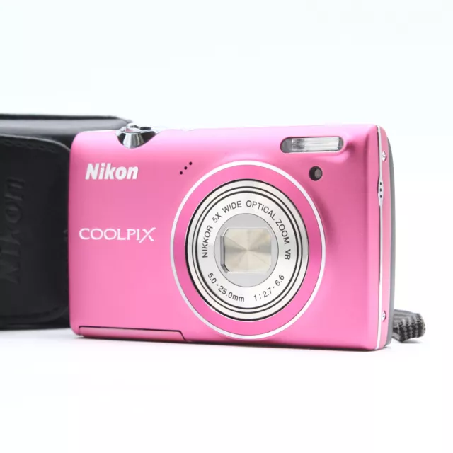 Nikon CoolPix S5100 12,1Mp Digital Camera Y2K Pink N°43028955 - Bon état !! 2