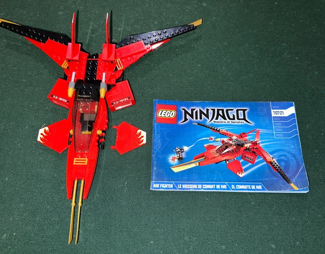 LEGO NINJAGO: KAI Fighter (70721) No Minifigures Included. Read ...