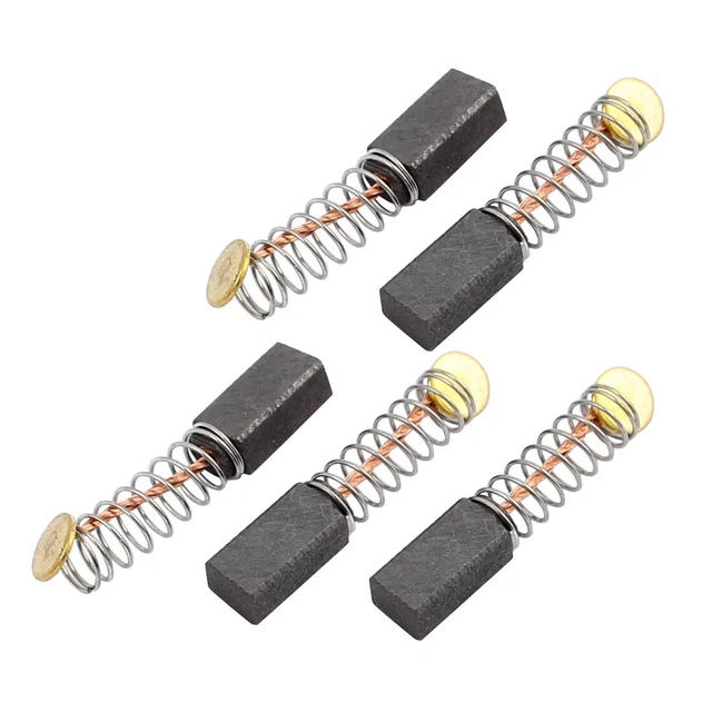 5PCS GENERIC ELECTRIC Motor Angle Grinder Carbon Brushes With Spring