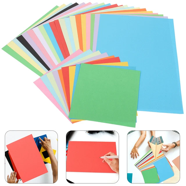 120 Blätter buntes Klapppapier DIY Bastelpapier Kinder Papier Klappmaterial