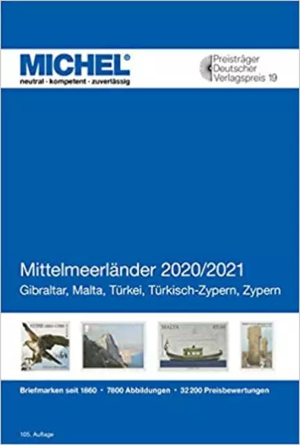 Michel catalogue Europe vol. 9 Mediterranean countries 2020/2021 - new + original packaging