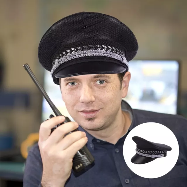 GREEK SAILOR HATS Yacht Sailors Hat Policeman Dress Up Officer Hat £14. ...