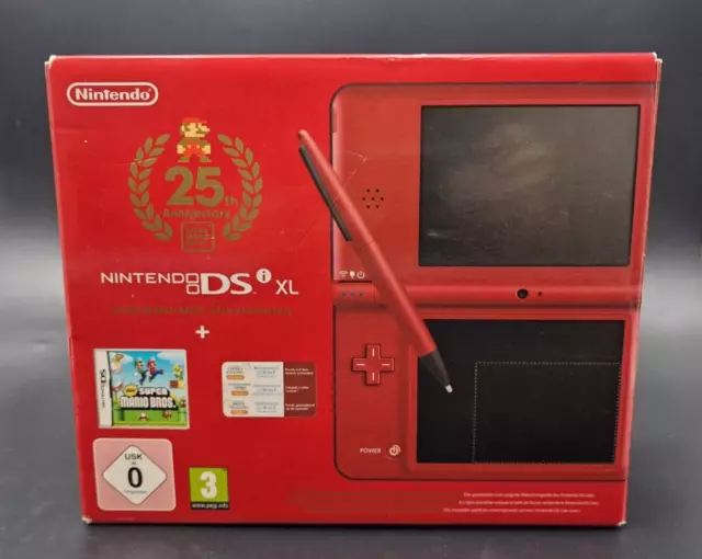 Console Nintendo DSi XL Super Mario Bros 25th Anniversary Boxed - PAL - Bon Etat