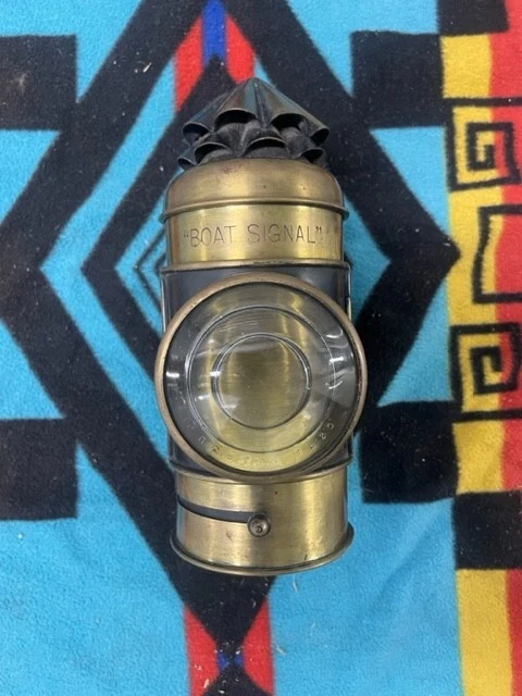 Vintage Brass  " Boat Signal "  In Fantastic Shape And At A Great Price