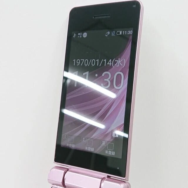Téléphone Clapet SHARP SH-06G AQUOS - Android, Débloqué, Blanc - 4 Go - Occasion