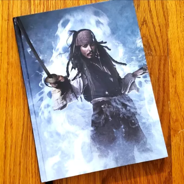 NEW Disney Pirates of the Caribbean Captain Jack Sparrow Sketchbook Journal