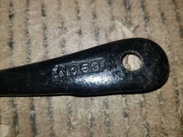 Vintage Stanley  No. 63   Round Curved Bottom Spoke Shave  ** Nice ** Usa Made 2