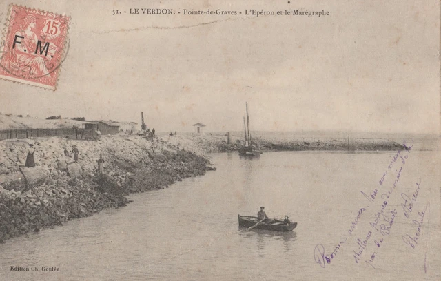 CPA LE VERDON -LA POINTE-DE-GRAVE L'Allée de Rabat (141636