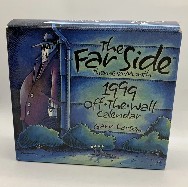 1999 THE FAR Side OffTheWall Calendar Gary Larson W/Original Box NEW