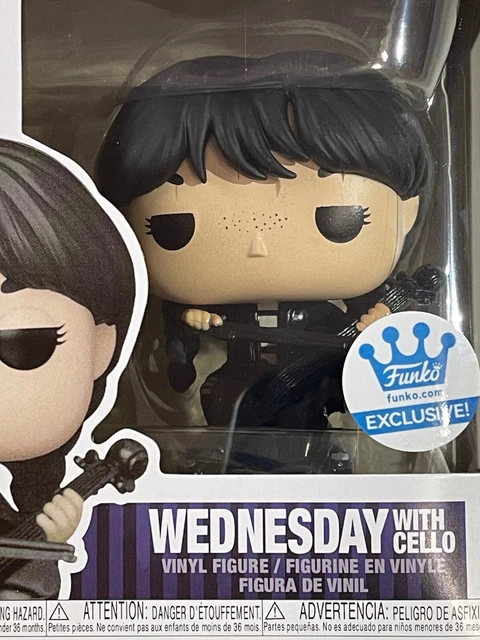 🎉Funko Pop! Television  Wednesday Addams With Cello  Exclusive Figure (1310)  2