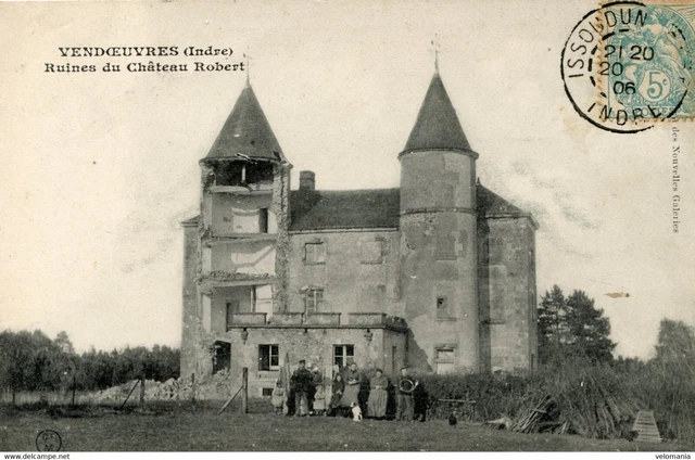 Carte Postale Ancienne – Ruines Du Manoir De Keroué – France
