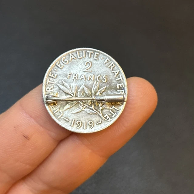 Monnaie France - 2 Francs Argent Semeuse 1914, état SUP (97-16)