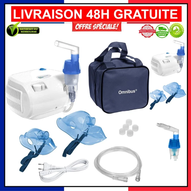 2 INHALATEURS D'OXYGÈNE PORTABLES PROMEDIX PR-994 - 12 L - 99,4% PUR - POUR ENVIRON 120 UTILISATIONS - NEUFS EN BOÎTE