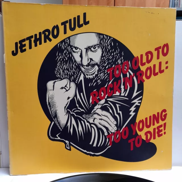 Jethro Tull-Too Old to Rock´N Roll 12" Vinyl Lp 1976 Gatefold Cover VG+