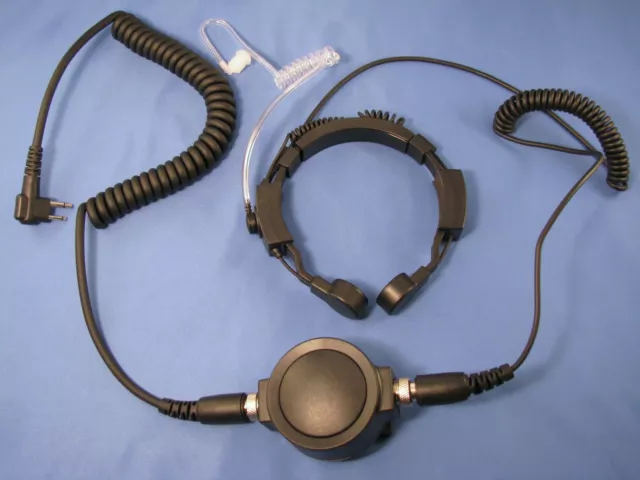 For Motorola xtn cls xv xu spirit hyt bpr40 bearcom Throat Microphone Heavy Duty