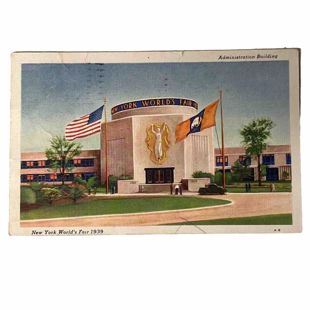 NEW YORK NY Administration Building New York World's fair Vintage