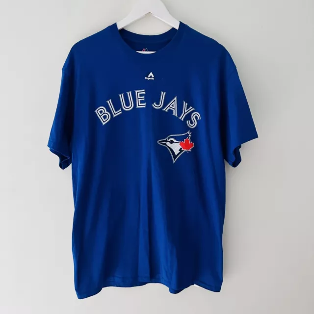 Toronto Blue Jays #20 Josh Donaldson Majestic Tag Men’s Sports Shirt - Size L