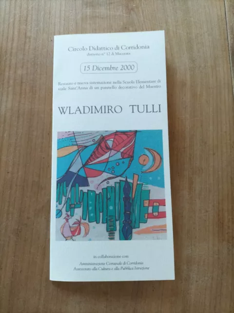 Brochure Circolo Didattico di  Corridonia Macerata WLADIMIRO TULLI 15/12/2000