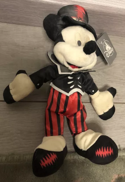 PELUCHE / Plush / Plüsch / Felpa MICKEY HALLOWEEN 9IN Disneyland Paris