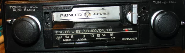 autoradio vintage pioneer kp 3500