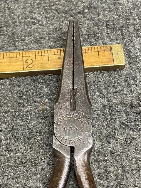 Kraeuter USA Pliers 2751-6” Duckbills With Cutter 2