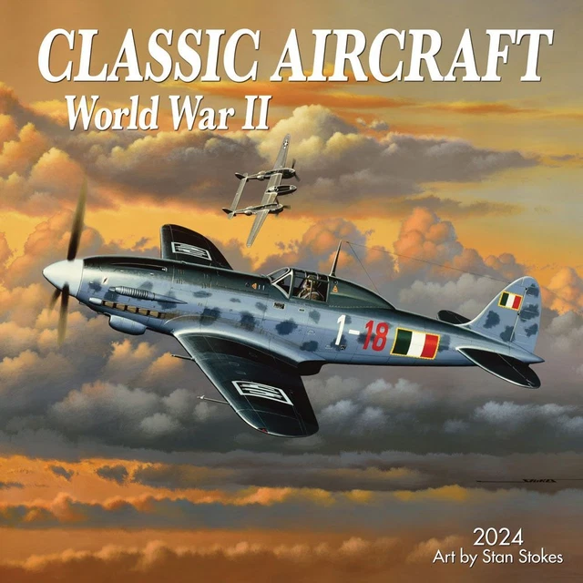 CALENDAR INK, Aircraft Classic 2024 Wall Calendar 16.99 PicClick