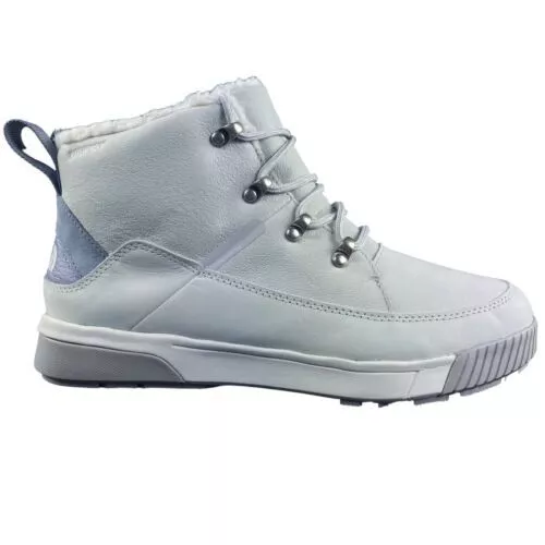 The North Face Women's Sierra Mid Lace WP Gardenia White Grey Boots Sizes 10-11