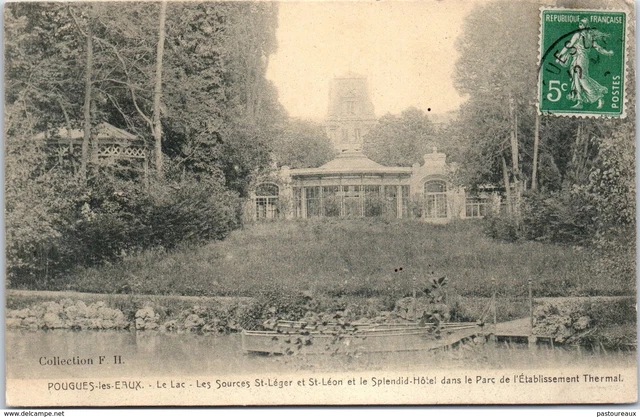 58 POUGUES-LES-EAUX - Le lac PAST/4114