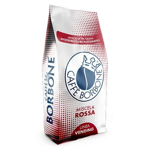 12 Kg Caffè Borbone in Grani - Miscela Rossa - Vending 12 Confezioni. da 1 Kg