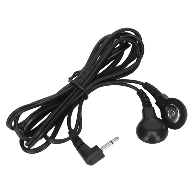 5 Pièces Fil 'électrode Noir 2.5mm Coude 1.2m Fils De Plomb De Remplacement 8