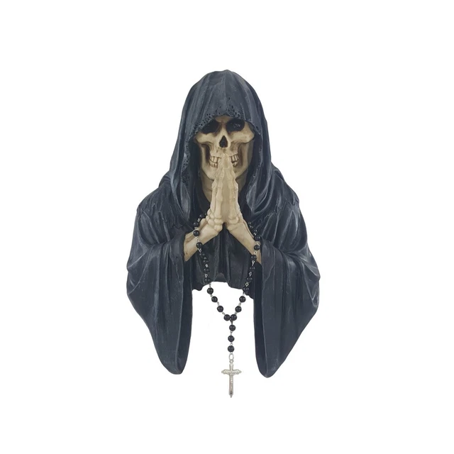 Skelett Gothic Figur - Reaper Reitend | Sensenmann, Der Tod