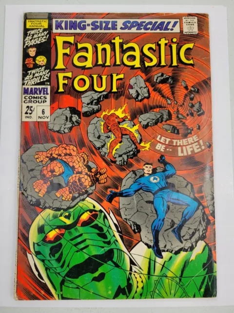 Fantastic Four King-Size Annual #6 Marvel Comics 1968 - 1st Appearance Annihilus