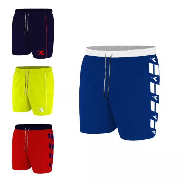 Costume da bagno uomo Boxer DIADORA piscina nuoto mare BEACHWEAR sport colori