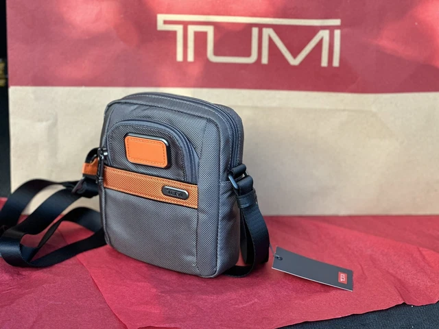 TUMI Alpha Ballistic Nylon Small Crossbody Bag EDC Grey Authentic ‼️ 3