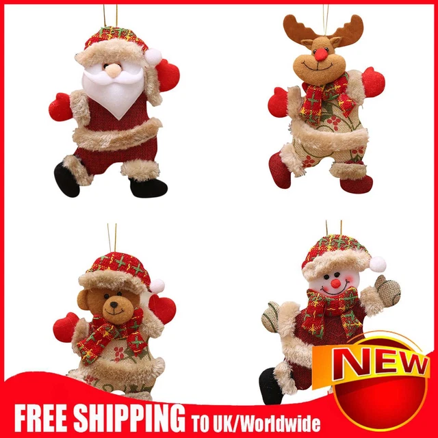 Weihnachtspuppe Weihnachtsbaum Plüschpuppe Urlaub Party festliche Dekoration