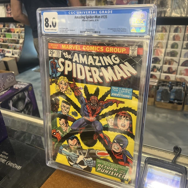 The Amazing Spider-Man #105 (Feb 1972, Marvel) CGC 8.0!