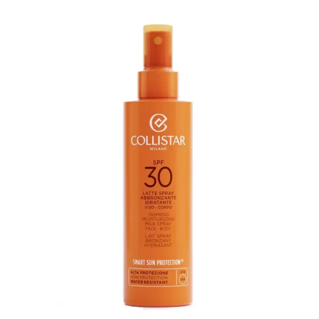 Collistar Latte Spray Abbronzante Idratante Viso-Corpo 30 Spf 200ml