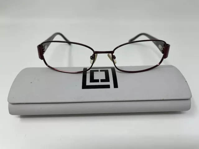 LIZ CLAIBORNE Eyeglasses L335 0CW1 Frames 52 [] 16 130 Flex Hinges