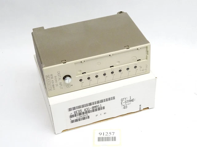 Siemens 6ES5431-8MA11/6ES5 431-8MA11 / comme Neuf Emballage D'Origine