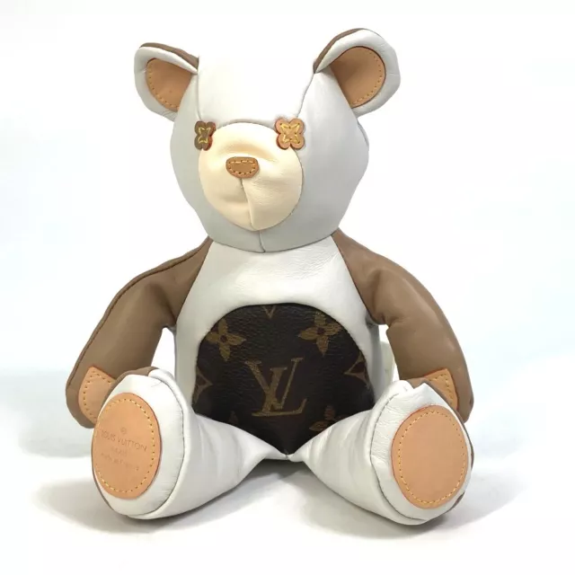 x my Louis Vuitton teddy bear 🐻 surprise drop available for orders via DM  in two colors, black and white 🖤🤍
