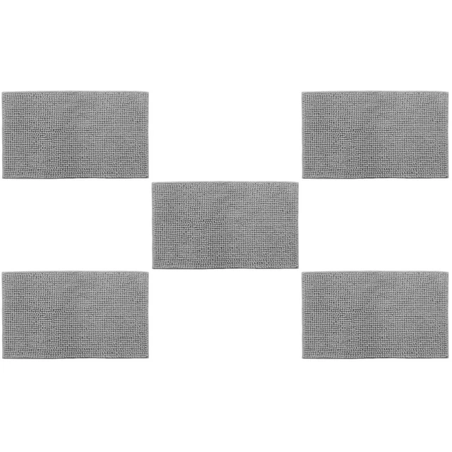 Haushaltsbad Teppich absorbierende Badematte Nicht-Schlupf-Badezimmer Matte gesc