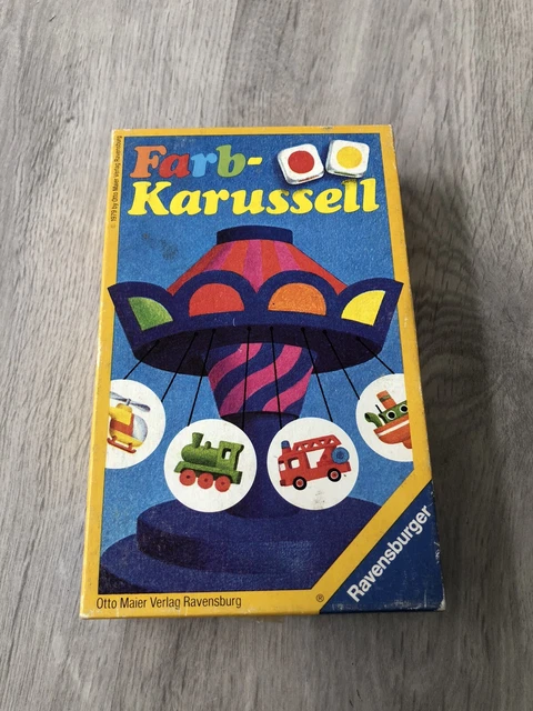 Ravensburger Farb Karussell 1978 Gesellschaftsspiel