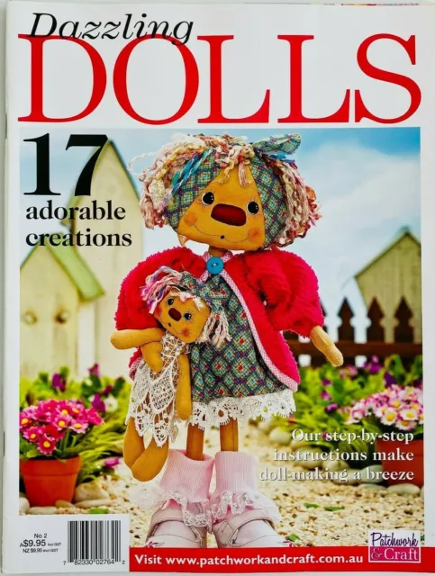 Dazzling Dolls Magazine No.2 | 17 Adorable Creations | Doll Making, Bear, Robot