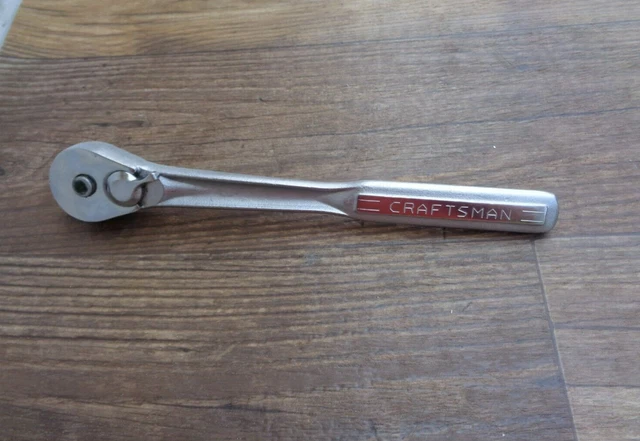 CRAFTSMAN 1/2" Drive Socket Ratchet Wrench =V= with Patent Number CRAFTSMAN 1/2" Drive Socket Ratchet Wrench =V= with Patent Number