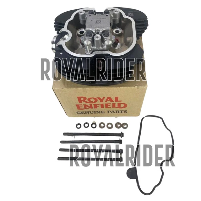 ROYAL ENFIELD CYLINDER HEAD & ROCKER CARRIER ASSY For HUNTER 350
